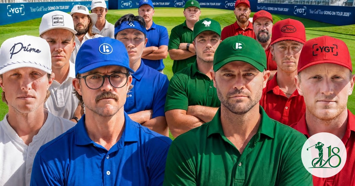 Bryan Bros golfers and guests in the official Rams Hill YGT video thumbnail